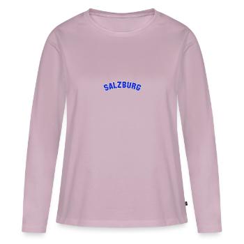 Salzburg College Capital Tourist Oostenrijk - Vrouwen Premium Bio shirt met lange mouwen - oudroze - Voor - Julia (174cm)