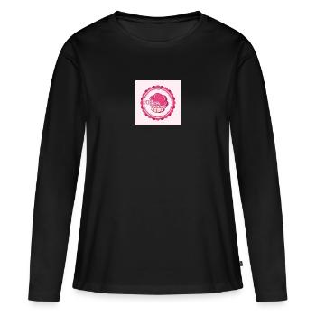 Saïd Nezlaoui - T-shirt manches longues Premium bio Femme - noir - Devant - Julia (174cm)