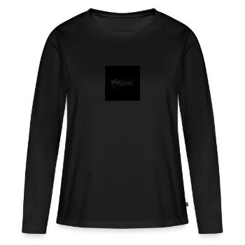 Star - Frauen Premium Bio Langarmshirt - Schwarz - Vorne - Julia (174cm)