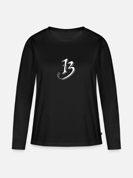 13 Number number number - Women's Premium Organic Long Sleeve Shirt - black