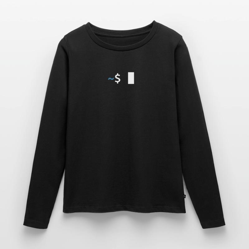 Linux Shell Command Women's Premium Organic Long Sleeve Shirt