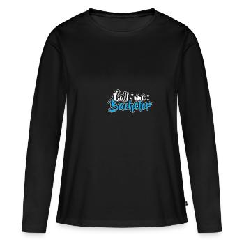 Baccalauréat Réussi Graduation Doctorat Graduation - T-shirt manches longues Premium bio Femme - noir - Devant - Julia (174cm)