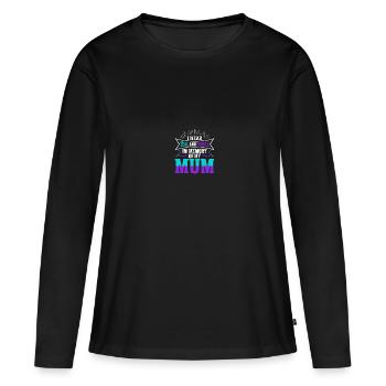 Sunflower Suicide Prevention Suicide Education - T-shirt manches longues Premium bio Femme - noir - Devant - Julia (174cm)