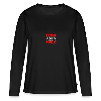 Emergency Department ER Nurse Emergency Department - Women's Premium Organic Long Sleeve Shirt - black - Front - Julia (174cm)