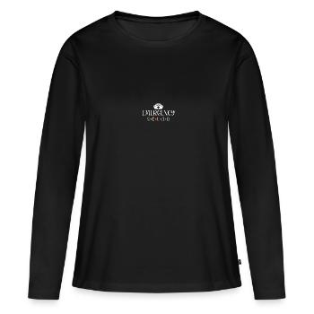 Infirmière d’urgence Infirmière d’urgence - T-shirt manches longues Premium bio Femme - noir - Devant - Julia (174cm)