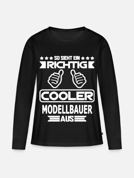 RC Modellbau massstab Modell Hobby - Frauen Premium Bio Langarmshirt - Schwarz
