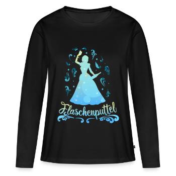 Bottle Putt - Bachelorettes JGA Princess - Women's Premium Organic Long Sleeve Shirt - black - Front - Julia (174cm)