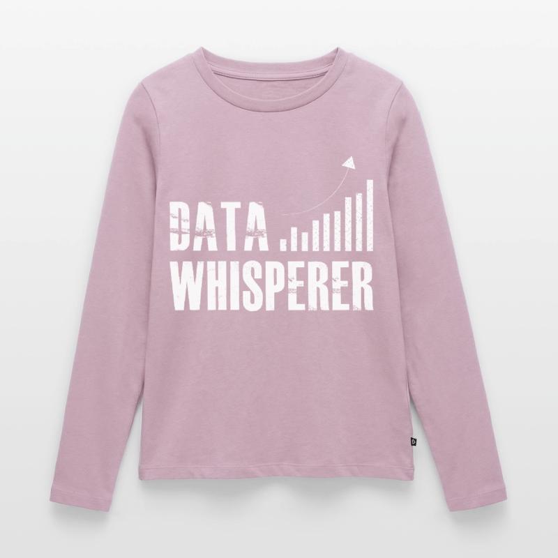 Data Whisperer Science Analyst Software Engineer Frauen Premium Bio Langarmshirt