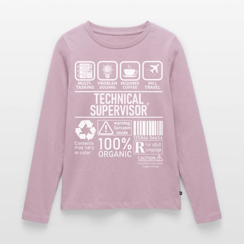 Technical Supervisor multi tasking problem solving Women's Premium Organic Long Sleeve Shirt