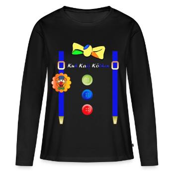 KuKaKö - Carnaval Carnaval Lundi gras Köthen - T-shirt manches longues Premium bio Femme - noir - Devant - Julia (174cm)
