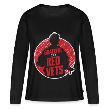 Veterans Day Für Republikaner - Frauen Premium Bio Langarmshirt - Schwarz - Vorne - Julia (174cm)
