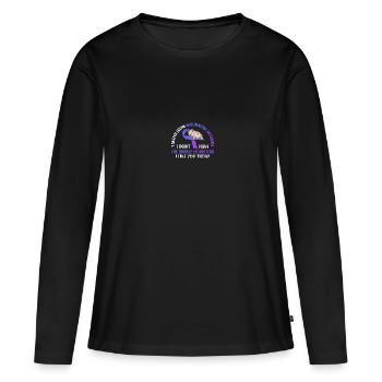 I Suffer From Rheumatoid Arthritis Energy Sloth - Frauen Premium Bio Langarmshirt - Schwarz - Vorne - Julia (174cm)