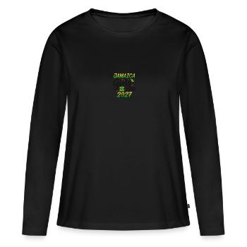 Jamaica Girls Trip 2027 - Women's Premium Organic Long Sleeve Shirt - black - Front - Julia (174cm)