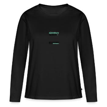 Guestbook 43 Birthday Sign Children's - Women's Premium Organic Long Sleeve Shirt - black - Front - Julia (174cm)