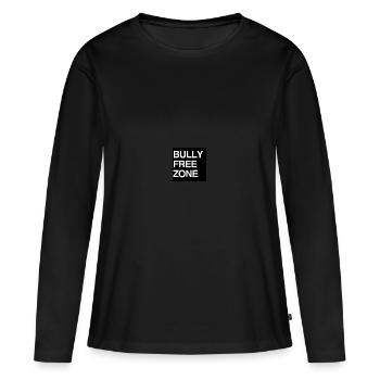 Bullying - Women's Premium Organic Long Sleeve Shirt - black - Front - Julia (174cm)