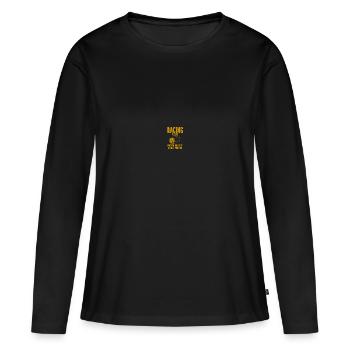 Car Classic Car - Women's Premium Organic Long Sleeve Shirt - black - Front - Julia (174cm)
