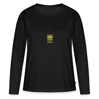 Jahr 2019 - Frauen Premium Bio Langarmshirt - Schwarz - Vorne - Julia (174cm)