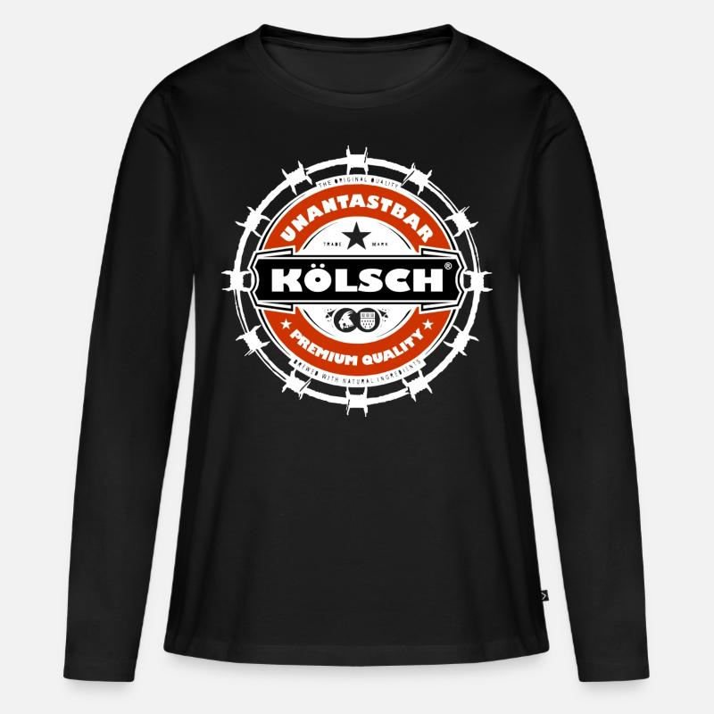 Inviolable Kölsch - Women's Premium Organic Long Sleeve Shirt - black