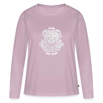 TED's Official Merchandise Shop - Women's Premium Organic Long Sleeve Shirt - dusky pink - Front - Julia (174cm)
