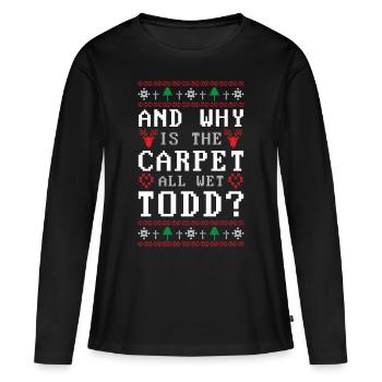 Christmas Movie Gift Griswold National Lampoon - Women's Premium Organic Long Sleeve Shirt - black - Front - Julia (174cm)