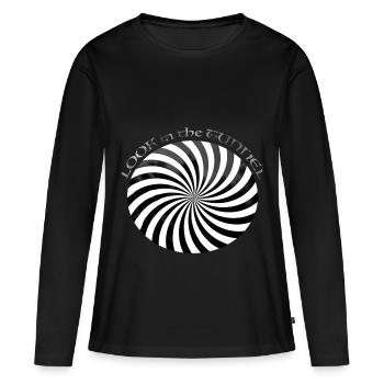 Hypnosis tunnel turns BESTSELLER into illusion - Women's Premium Organic Long Sleeve Shirt - black - Front - Julia (174cm)