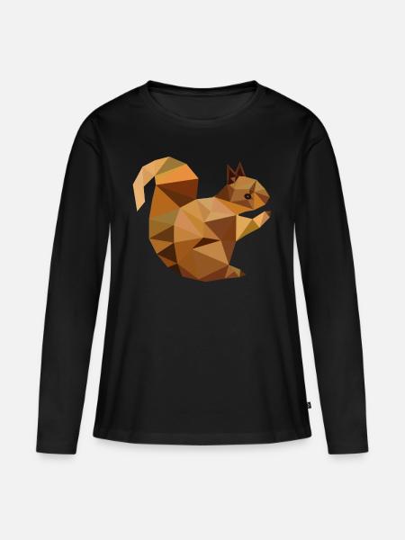 Eichhörnchen - Frauen Premium Bio Langarmshirt -