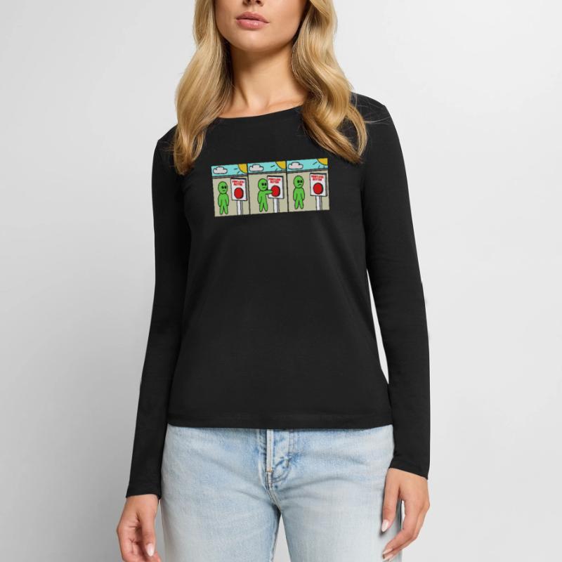 Pointless Does math math funny funny new Women's Premium Organic Long Sleeve Shirt