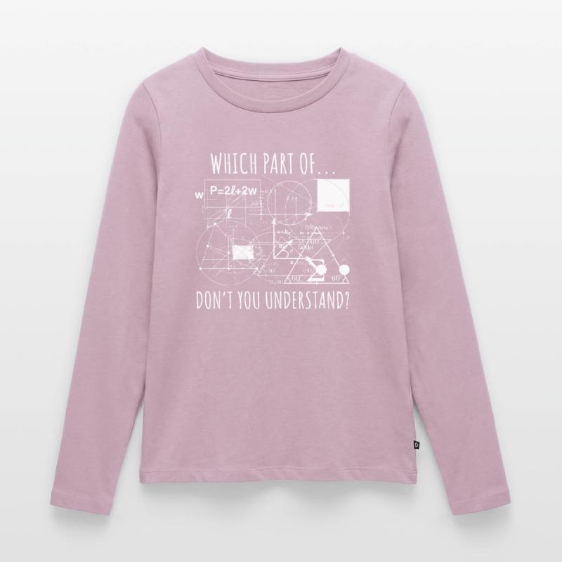 Physics Mechanical Engineering Complex Formulas Nerd Women's Premium Organic Long Sleeve Shirt