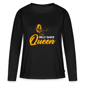 Danse danse danse Danse Oriental - T-shirt manches longues Premium bio Femme - noir - Devant - Julia (174cm)