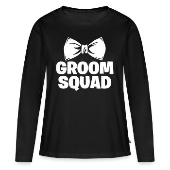heiraten Ehe - Frauen Premium Bio Langarmshirt - Schwarz - Vorne - Julia (174cm)