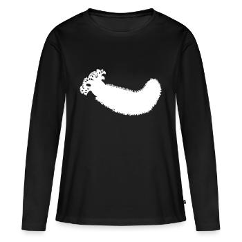 mer mer plongées - T-shirt manches longues Premium bio Femme - noir - Devant - Julia (174cm)