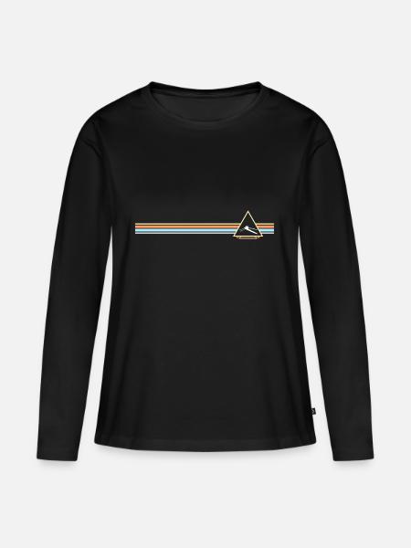 Rudern - Frauen Premium Bio Langarmshirt - Schwarz