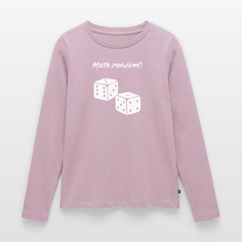 Random Math.random () cube programmer Women's Premium Organic Long Sleeve Shirt