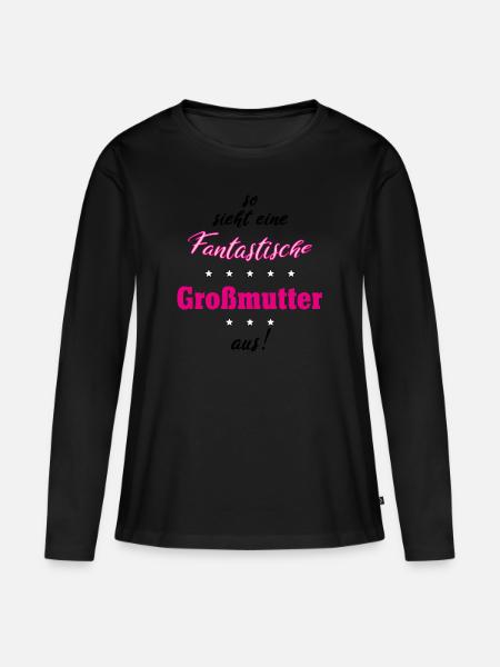 Fantastische Grossmutter - Frauen Premium Bio Langarmshirt - 