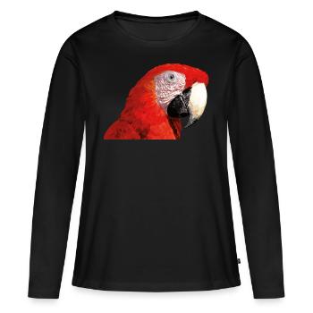 Ara rouge - T-shirt manches longues Premium bio Femme - noir - Devant - Julia (174cm)