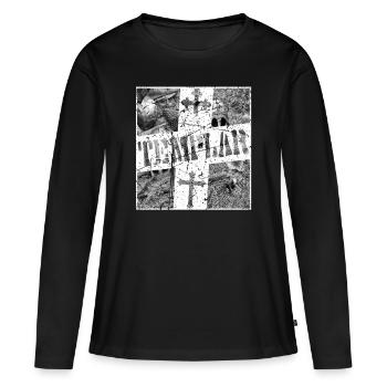 Crusaders,Knights Templar Crusader Knight Templar - Women's Premium Organic Long Sleeve Shirt - black - Front - Julia (174cm)