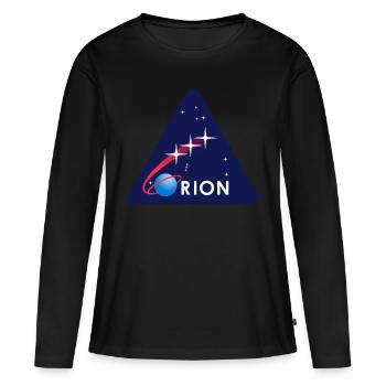 Orion SLS Exploration Mission 2 NASA - Women's Premium Organic Long Sleeve Shirt - black - Front - Julia (174cm)