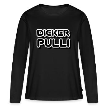 Dicker Pulli - Frauen Premium Bio Langarmshirt - Schwarz - Vorne - Julia (174cm)