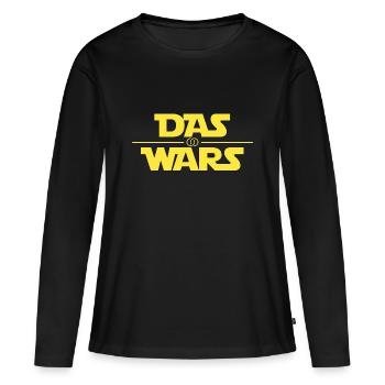 Das Wars Game Over Junggeselle Geschenk Star - Frauen Premium Bio Langarmshirt - Schwarz - Vorne - Julia (174cm)