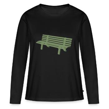 canapé canapé chaise chaise chaise table lamp lampe benc - T-shirt manches longues Premium bio Femme - noir - Devant - Julia (174cm)