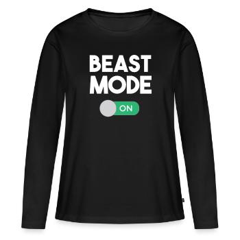 Gamer - Women's Premium Organic Long Sleeve Shirt - black - Front - Julia (174cm)