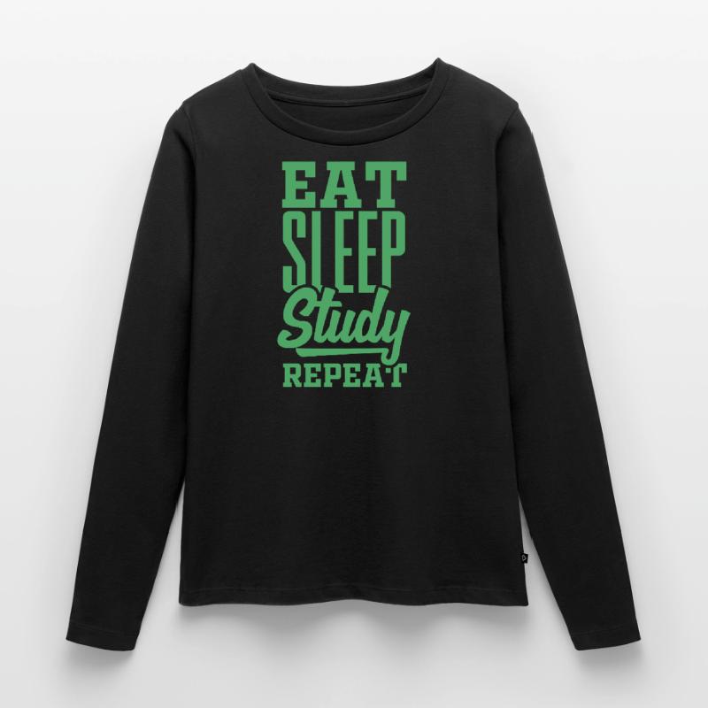 Study Study Studying Studying Women's Premium Organic Long Sleeve Shirt