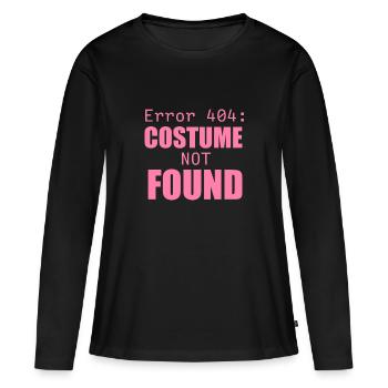Costume not found - Women's Premium Organic Long Sleeve Shirt - black - Front - Julia (174cm)