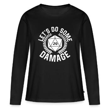 Cubes cubes cubes cubes cubes - Women's Premium Organic Long Sleeve Shirt - black - Front - Julia (174cm)