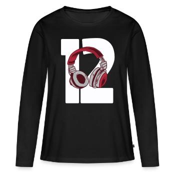 Gambling 12th Birthday Gift Gamer 12 years - Women's Premium Organic Long Sleeve Shirt - black - Front - Julia (174cm)