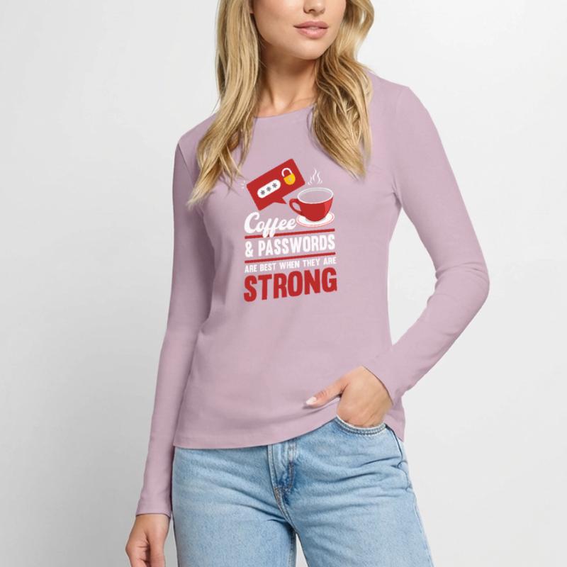 IT Security IT Analyst Cybersecurity Gift Women's Premium Organic Long Sleeve Shirt