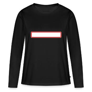 Stadt-Panel, Jungfrau - Frauen Premium Bio Langarmshirt - Schwarz - Vorne - Julia (174cm)