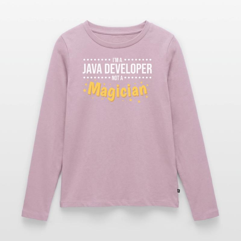 Java Developer Women's Premium Organic Long Sleeve Shirt