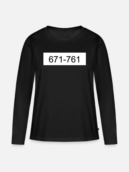 Panzerknacker karneval - Frauen Premium Bio Langarmshirt - Schwarz