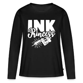 Ink Princess Inked Tattoo - Women's Premium Organic Long Sleeve Shirt - black - Front - Julia (174cm)
